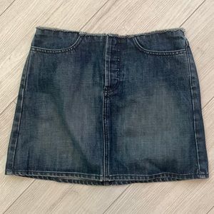 Denim skirt